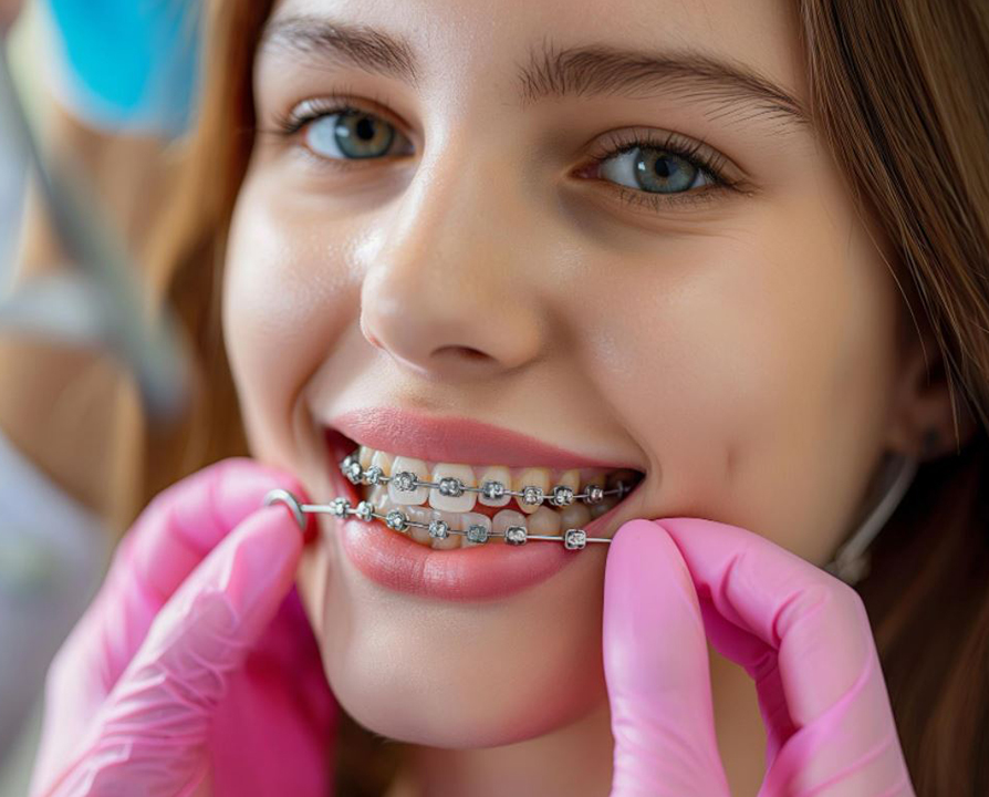 Person with a great smile after orthodontic treatment